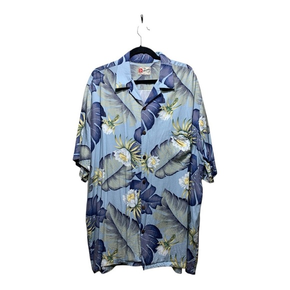 Vintage Hilo Hattie “The Hawaiian Original” Aloha Print Button Front Sz 2XL - Picture 1 of 3